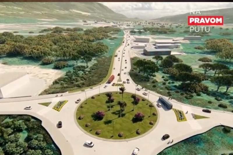 China will build a boulevard in Montenegro from Jaz to Tivat for 54 million euros