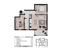 Квартиры в Тиват №2309