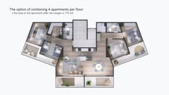 Жилой комплекс в Тиват №2282