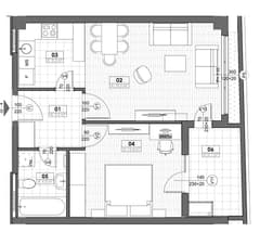 Квартиры в Тивате №1809