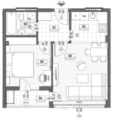 Квартиры в Тивате №1809