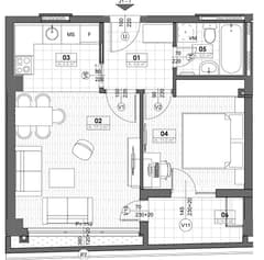 Квартиры в Тивате №1809