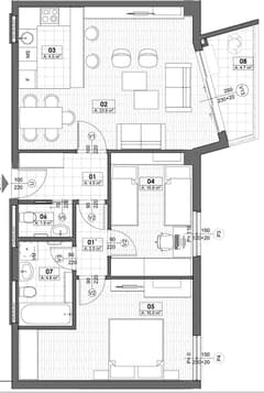Квартиры в Тивате №1809