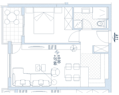 Квартиры в Будве №1801