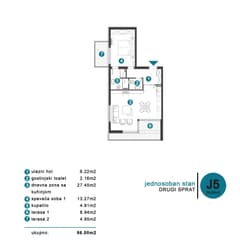 Жилой комплекс в Тиват №2472