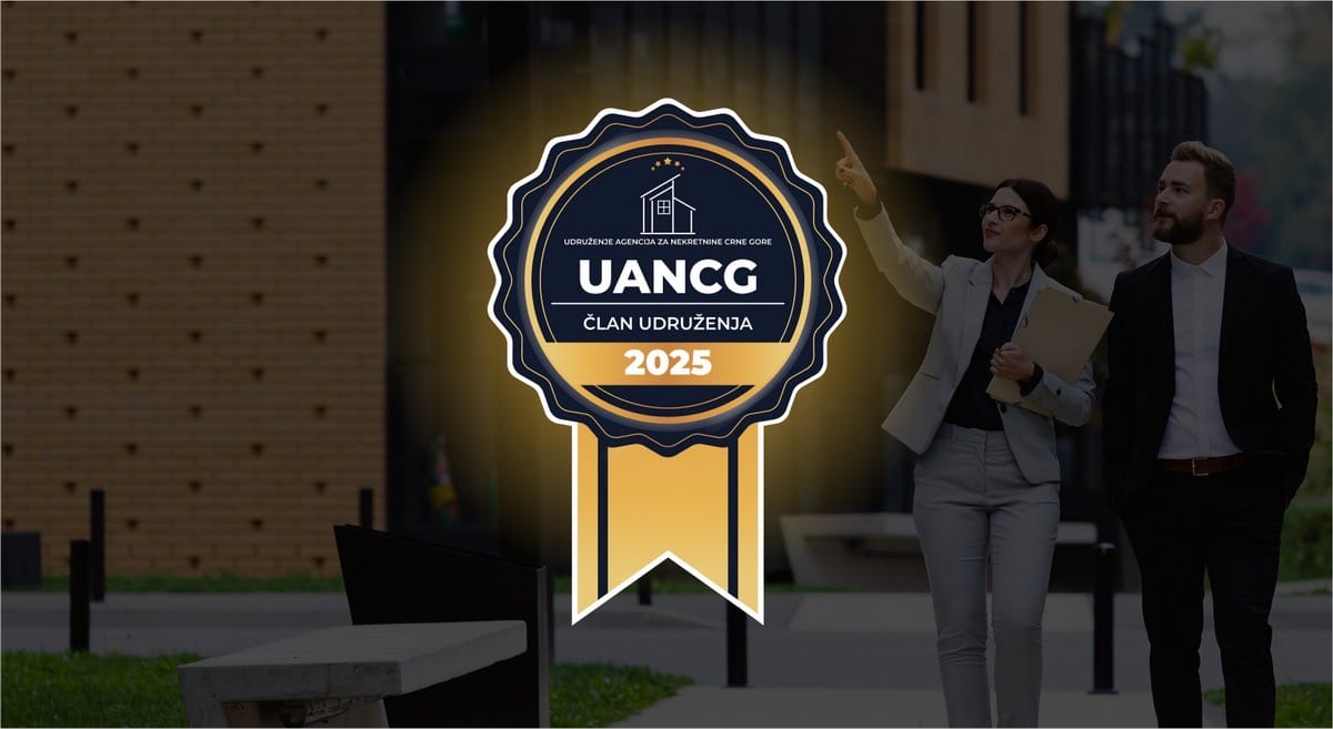 MD Realty подтвердило членство в UANCG — национальной ассоциации агентств недвижимости Черногории