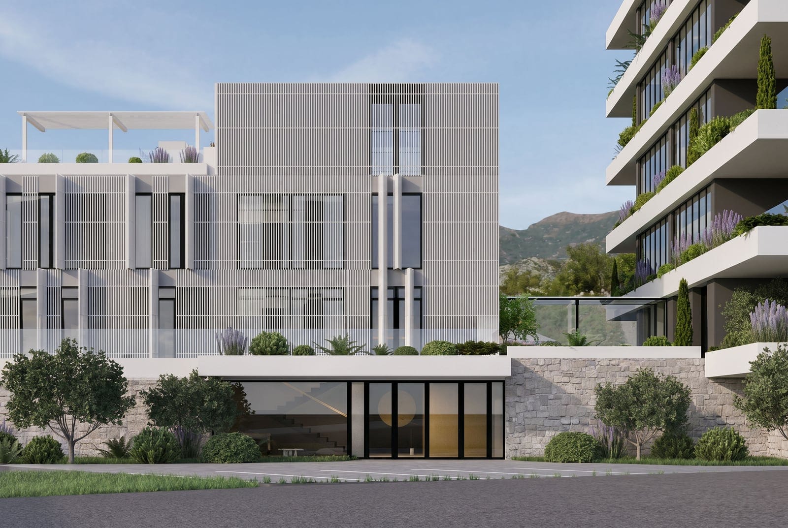 Arhitektura stambenog kompleksa Alivia Residence