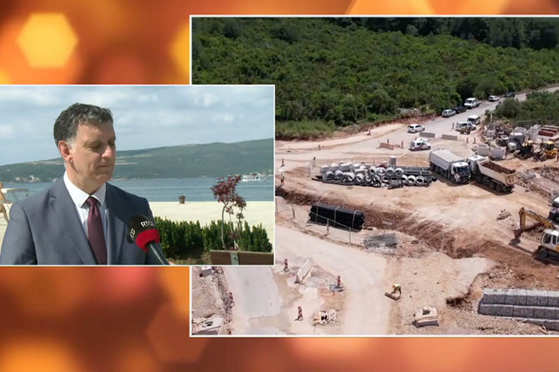 Diesen Herbst beginnt der Bau des Boulevards vom Flughafen in Tivat bis nach Jaz