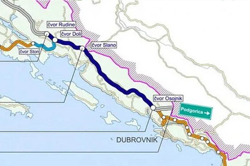 Kroatien baut das Autobahnnetz weiter aus, die Strecke wird bis Podgorica reichen