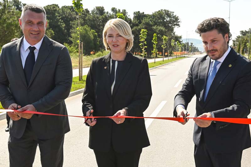 Am 1. Juni fand die Eröffnung des Boulevards Podgorica – Tuzi statt