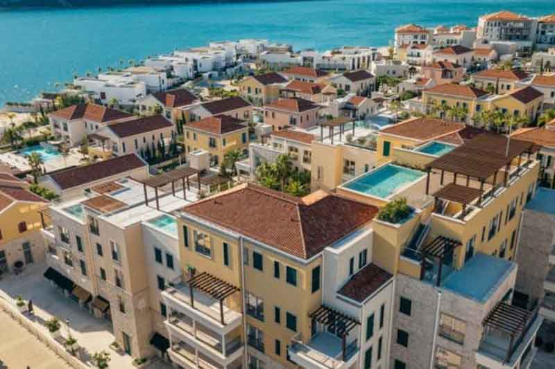 Ausländer gaben 370 Mio. Euro für den Kauf von Immobilien in Montenegro aus