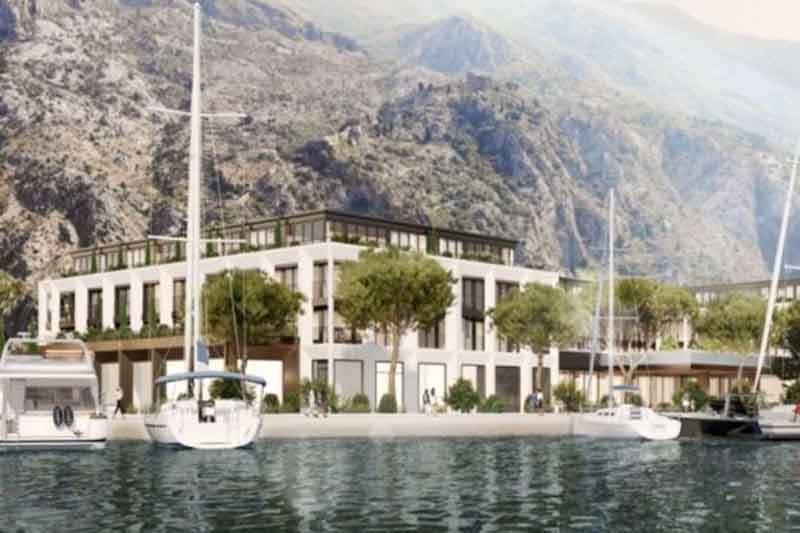 In Kotor hat der Bau eines 5-Sterne-Hotels von Marriott begonnen