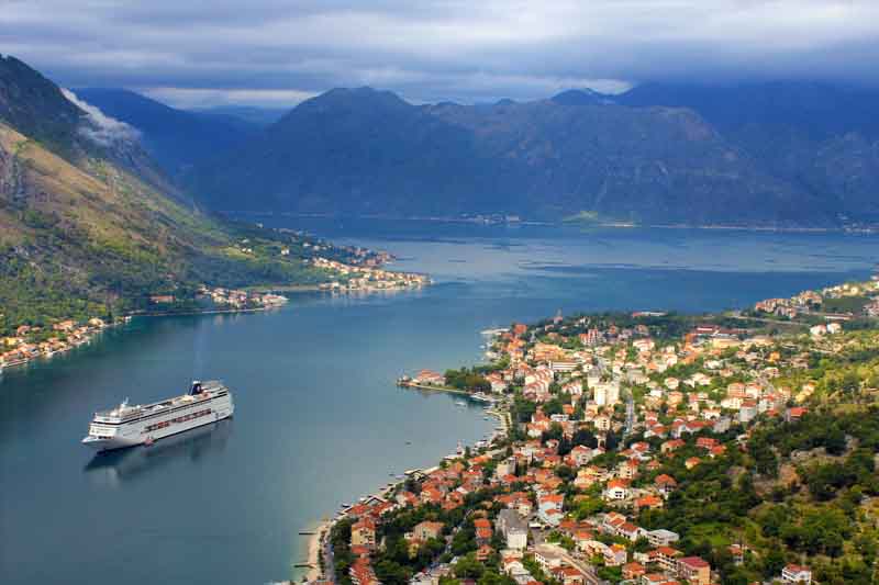 In Montenegro steigt die Zahl der Touristen