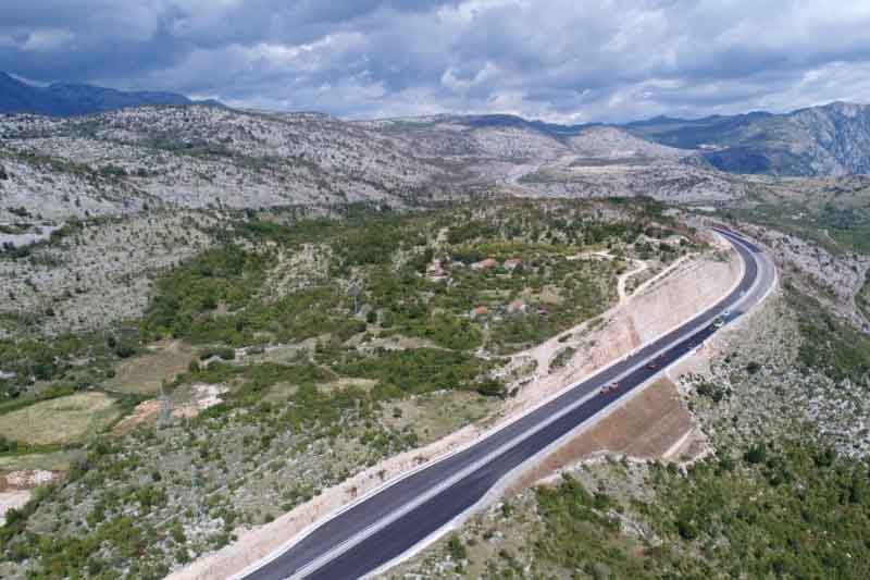 400 Millionen Euro für den Abschnitt der Autobahn Mateševo–Andrijevica