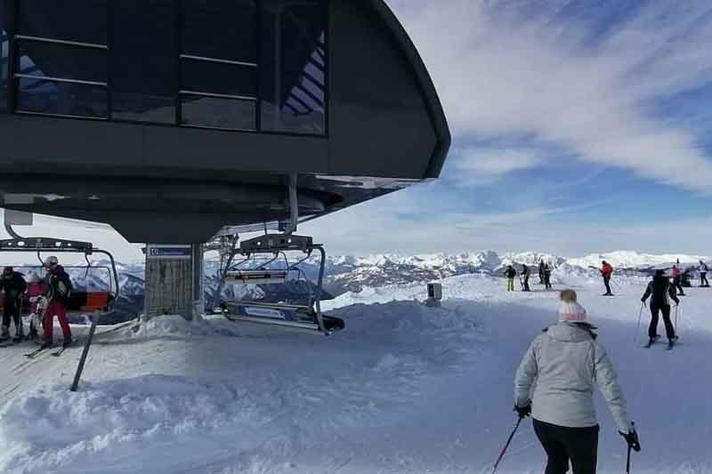 Die Skizentren in Kolašin werden durch eine Seilbahn verbunden