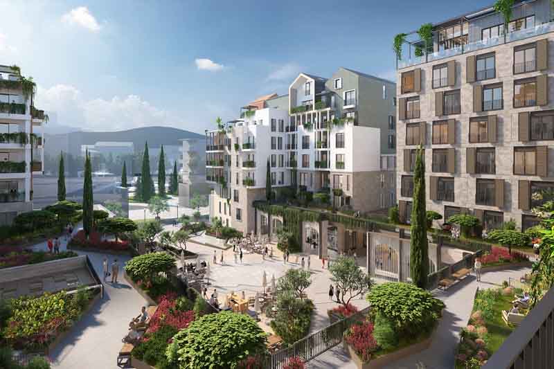 Die Vorbereitungsarbeiten im Komplex Boka Place in Porto Montenegro sind abgeschlossen