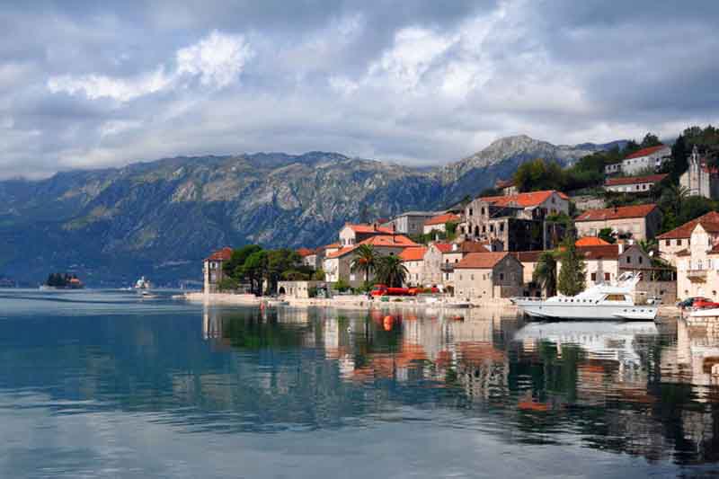 In Montenegro wird ein Rückgang der Immobilienpreise verzeichnet