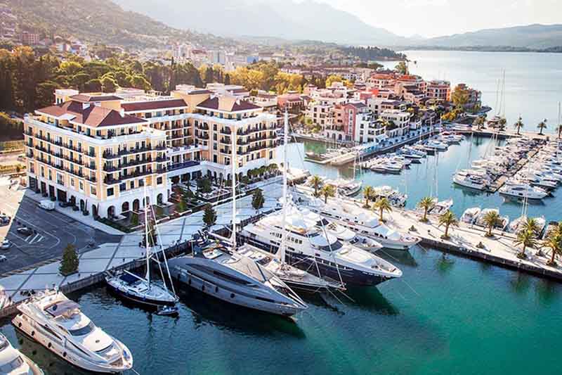 In Montenegro gab es im September 76 % weniger Touristen