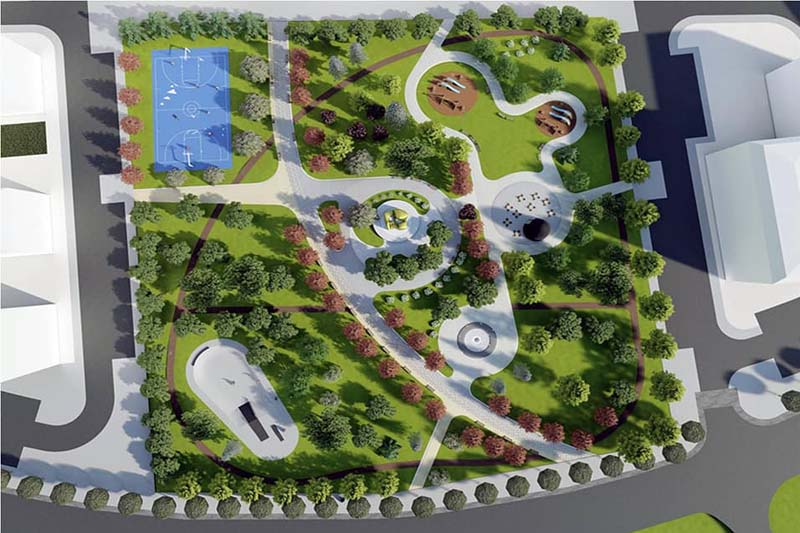 In Podgorica wird ein neuer Park im Wert von 640.000 Euro gebaut
