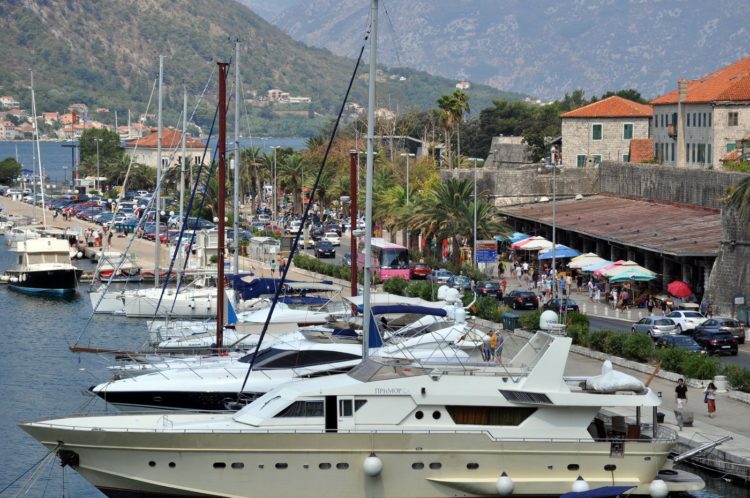Der Yachthafen in Kotor wird auf 150 Liegeplätze erweitert