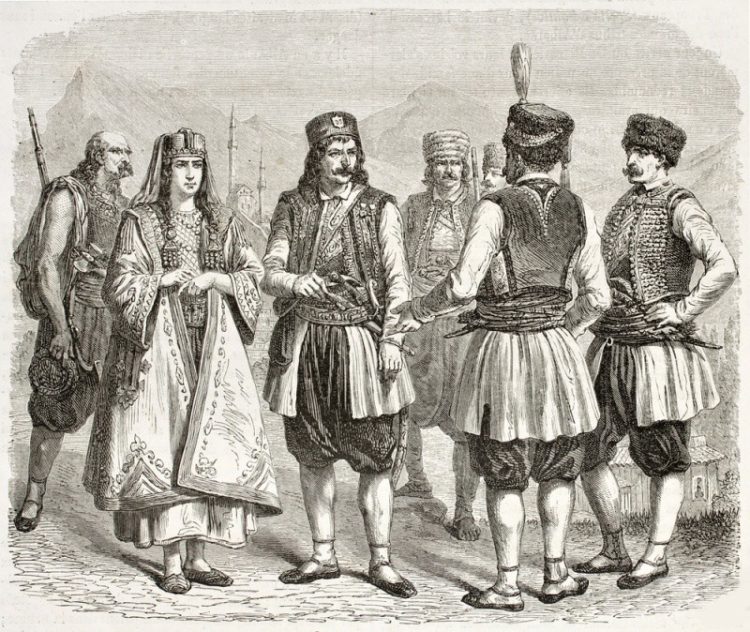 Le caractère des Monténégrins, leur apparence, leurs costumes nationaux et leurs danses