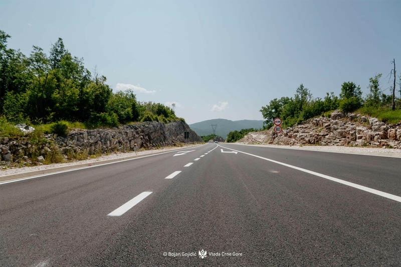 Baubeginn der Schlüsselstraße Čevo – Nikšić: 22 km in drei Jahren