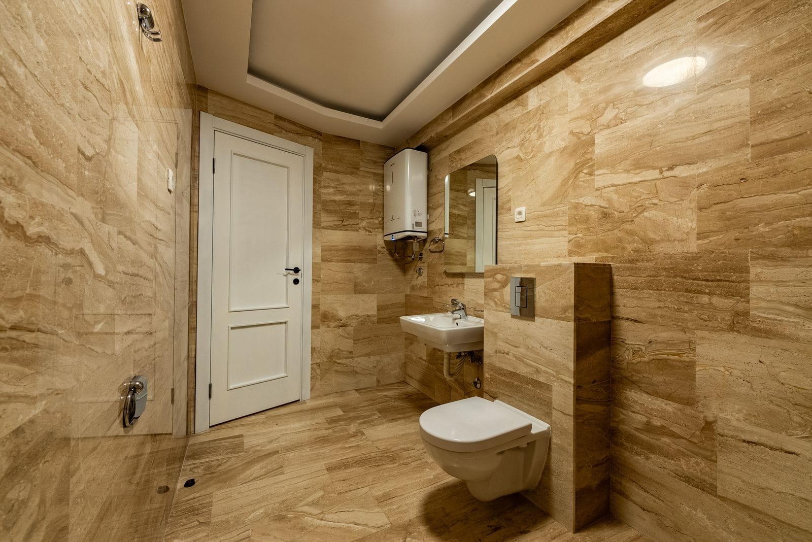 Bathroom — Apartments in Pržno
