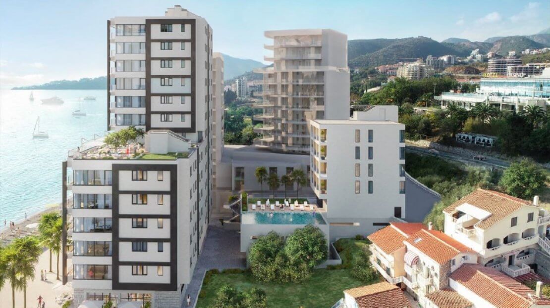 Außenansicht — Wohnungen in Bečići