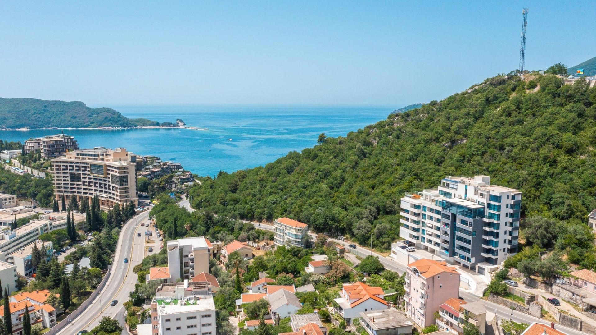 Bečići'de Penthouse №1991