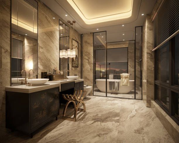 Badezimmer — Wohnanlagen in Budva