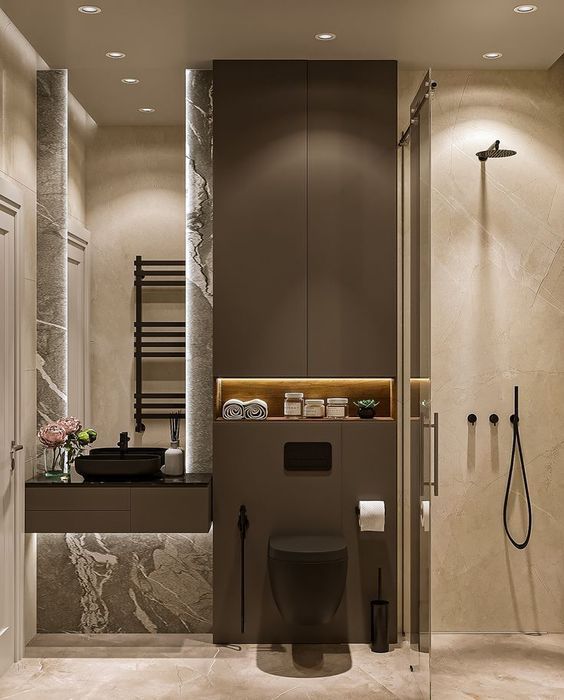 Badezimmer — Wohnkomplexe in Budva