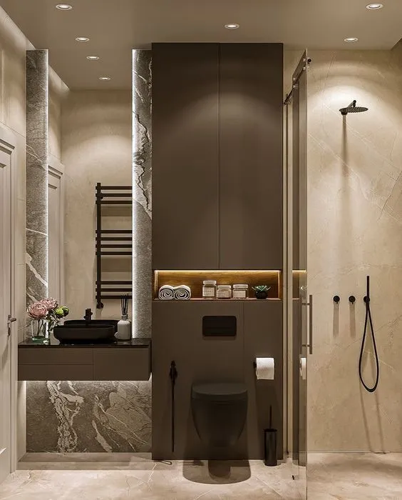 Badezimmer — Wohnkomplexe in Budva