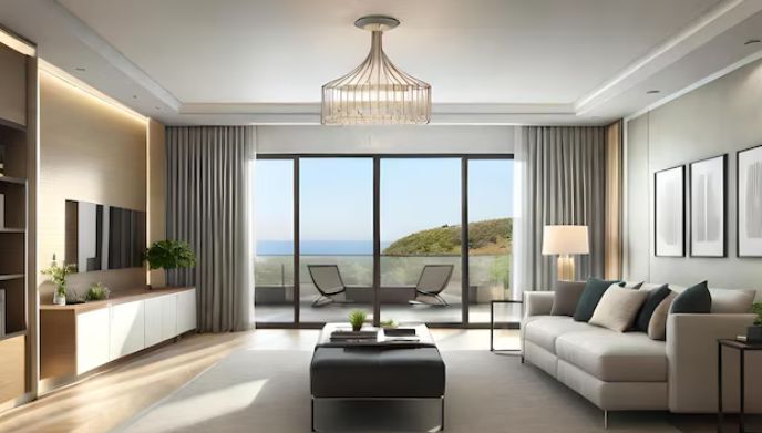 Wohnzimmer — Wohnanlagen in Budva
