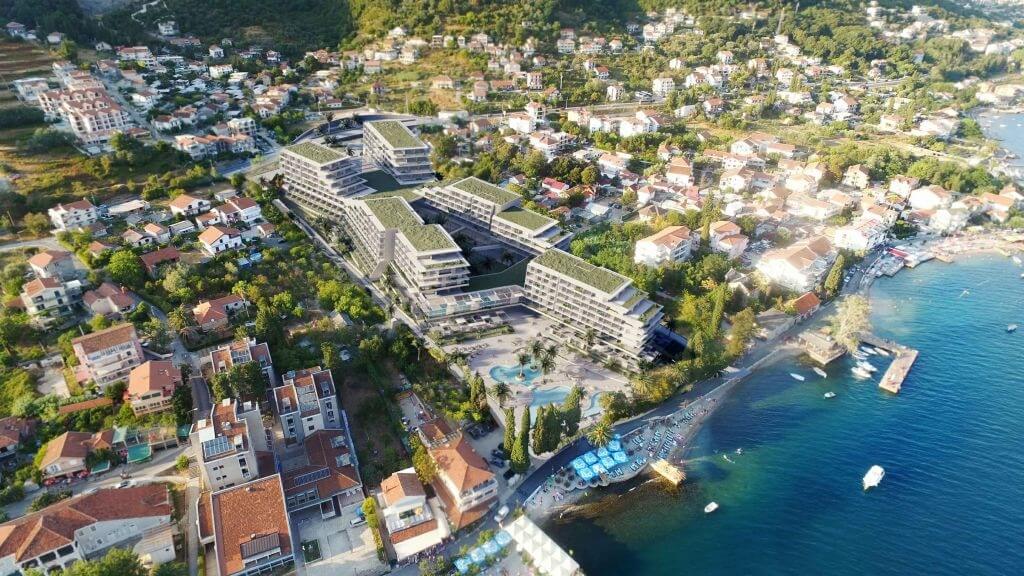 Carine baut das größte Hotel in Montenegro und der Region: Eröffnung im Sommer 2026