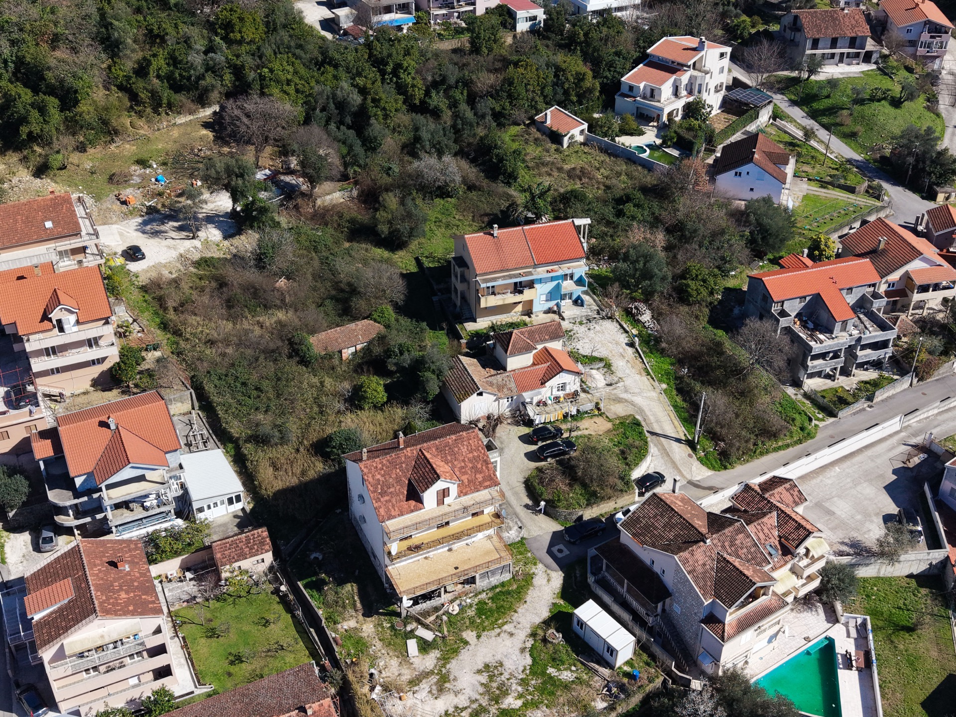 Außenansicht — Grundstück in Tivat
