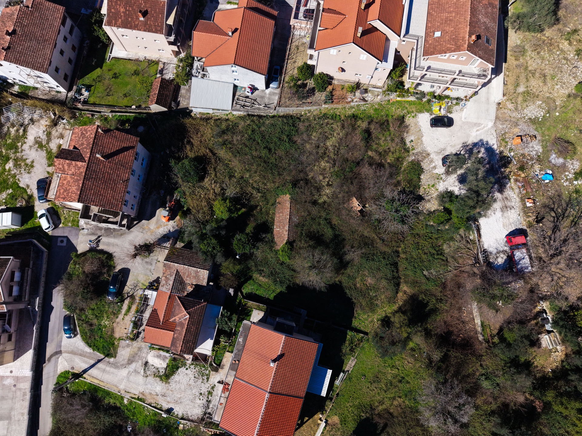 Außenansicht — Grundstück in Tivat