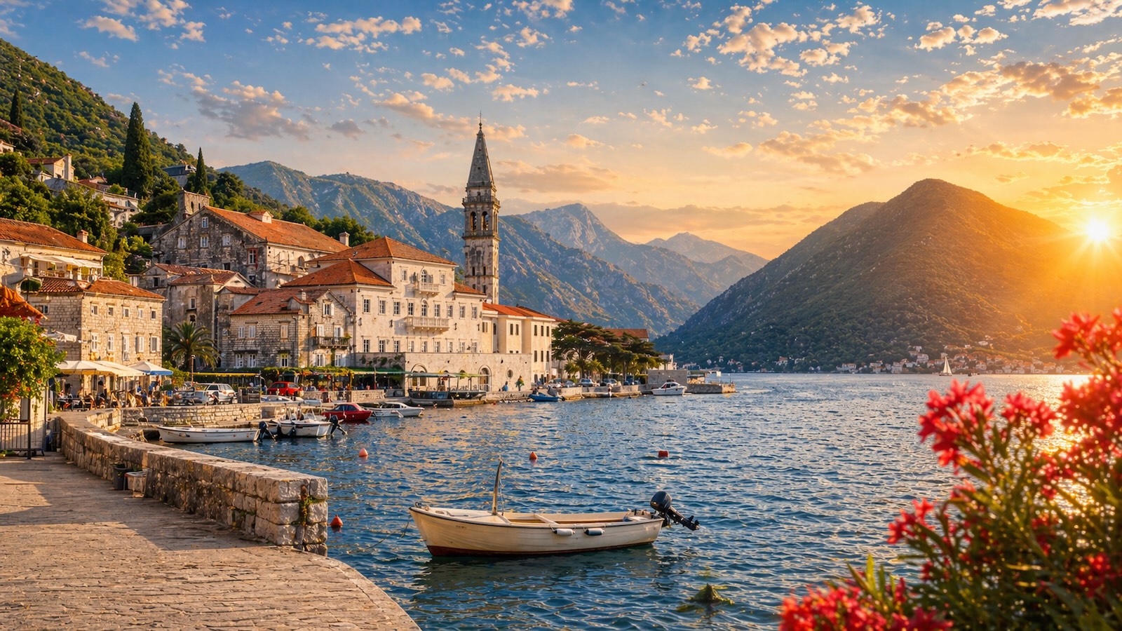 Putovanje kroz Bokokotorski zaliv Crne Gore: Perast