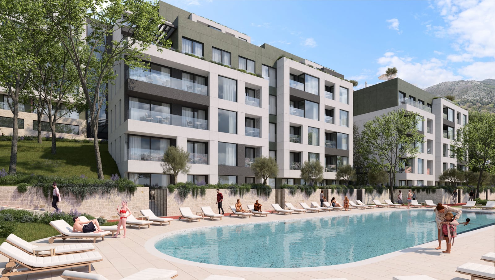 Parkside Residence banyo iç tasarımı