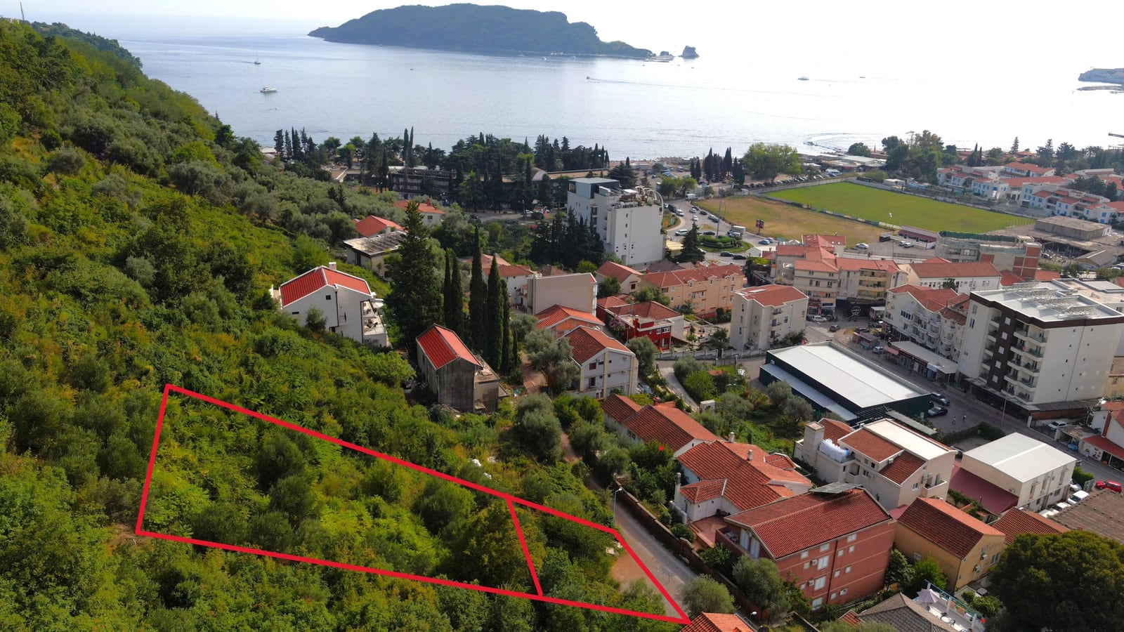 Grundstück in Budva Nr. 2787