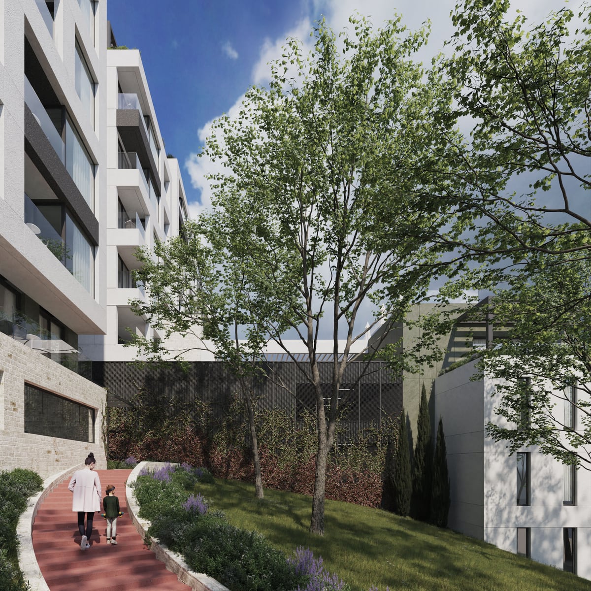 Parkside Residence panoramik şehir manzarası