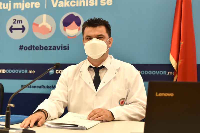 In Montenegro, due to covid, the mask regime was again introduced in stores and pharmacies