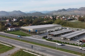 Lidl в Зете: вид сверху