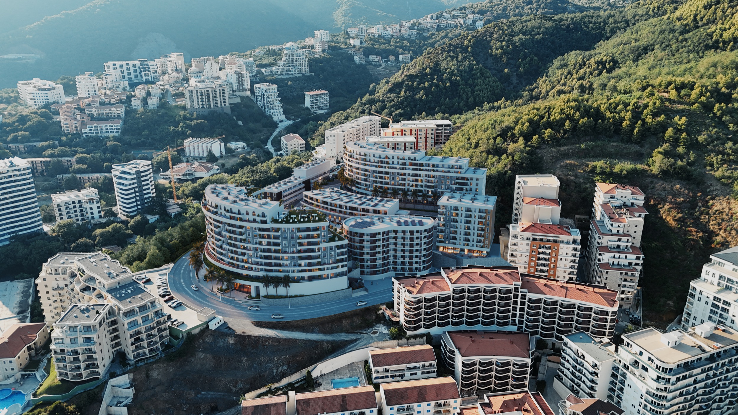 1 bedroom apartment 42 m² Boreti, Montenegro