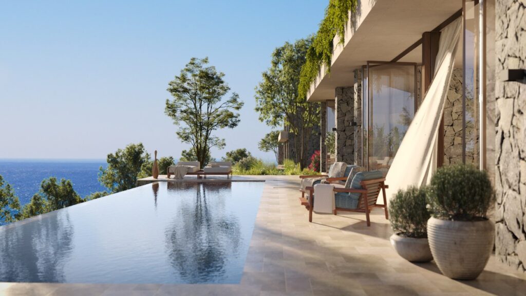 Первые гольф-резиденции в Черногории построят в 2024 году 2 GV2 POOL TERRACE 1 1024x576 1
